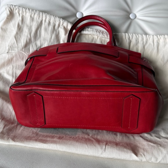 NWOT Reed Krakoff Boxer Tote Red Leather - Picture 5 of 11